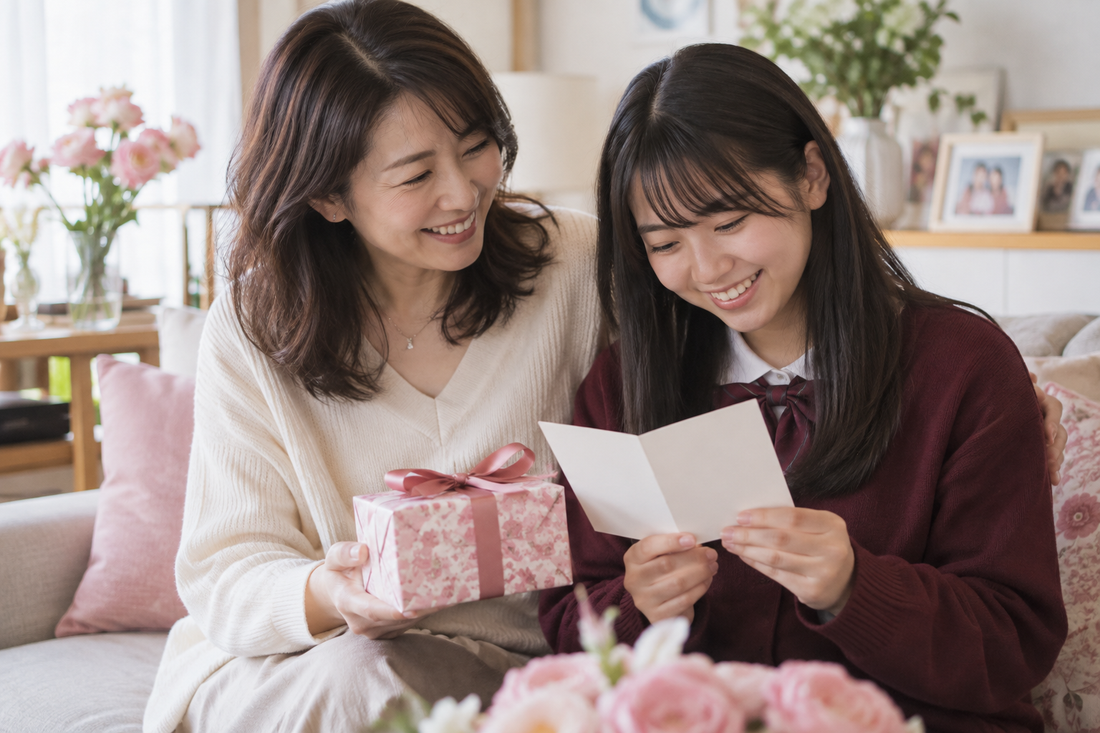 親から16歳の娘へ贈る誕生日プレゼントとメッセージカード