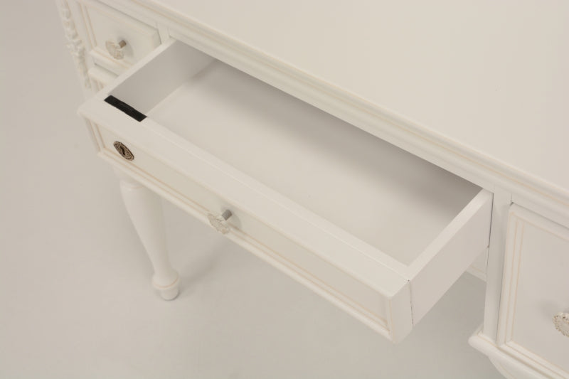 ハンプトンII ドレッサーセット 幅93cm アンティークホワイト 商品画像3